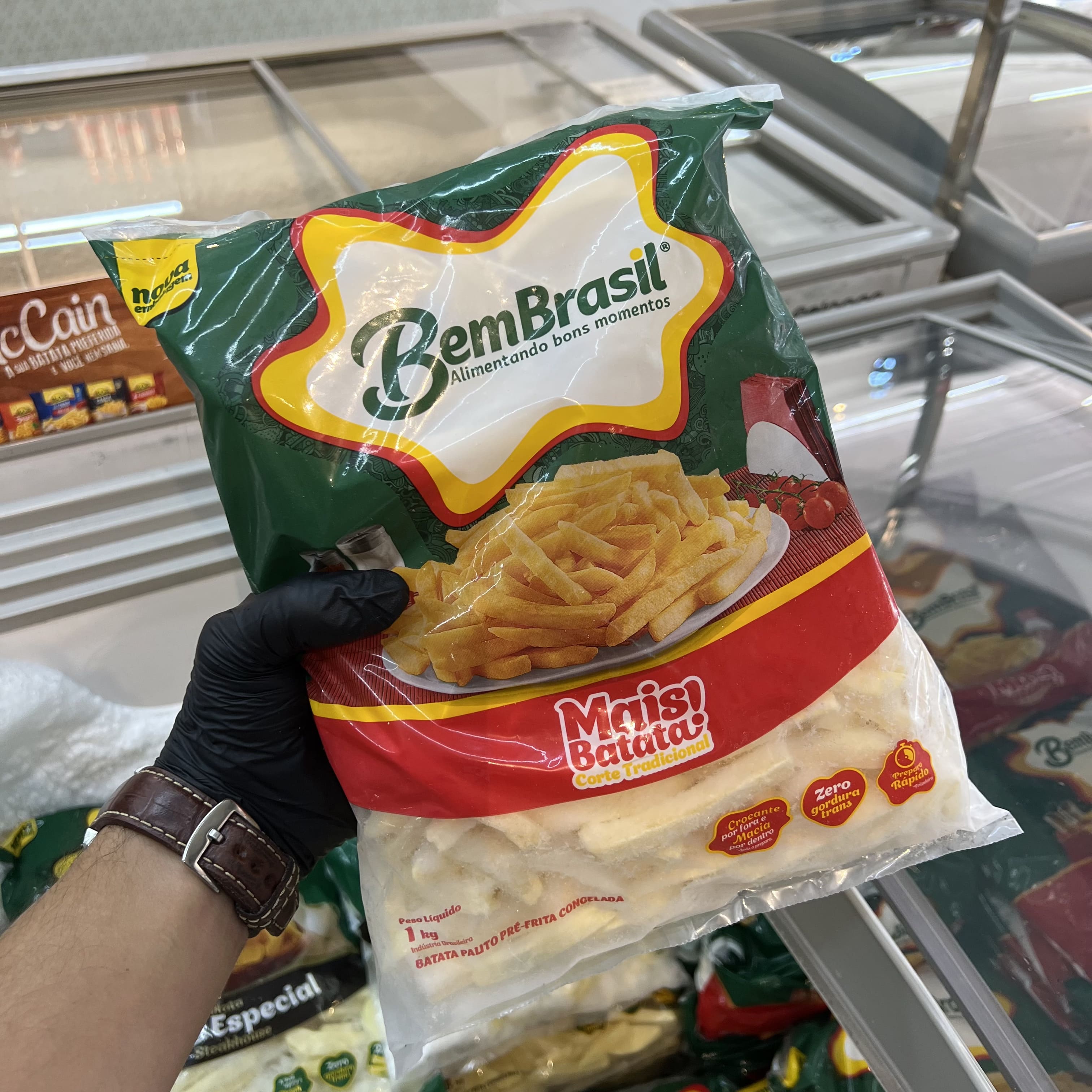 BATATA PALITO BEM BRASIL 1KG